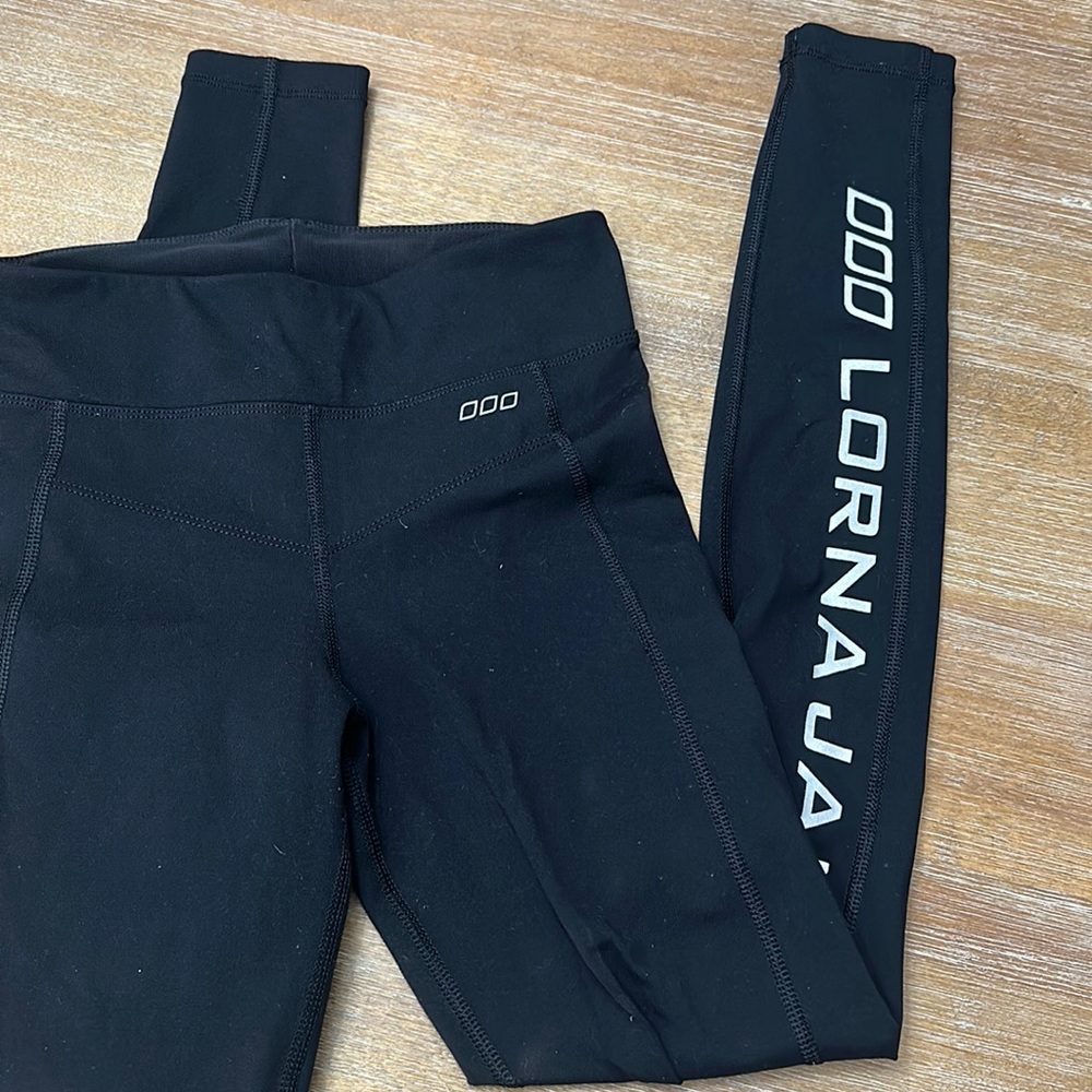 Small Lorna Jane Reflective Logo Leggings